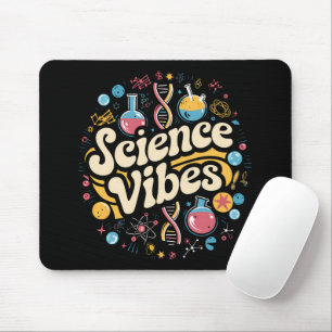 Science Vibes Groovy Erster Tag zurück zur Schule  Mousepad