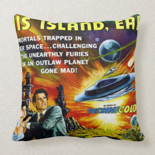 Sciencefiction-Film-Plakat 1954 Kissen