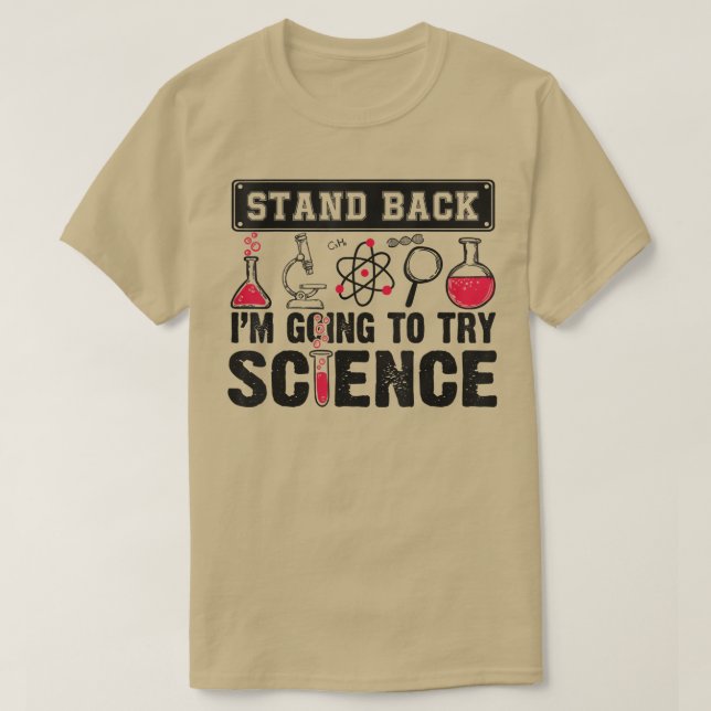 ScienceFor Scientists & Advanced Chemists1803 T-Shirt (Design vorne)