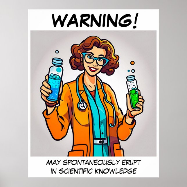 Scientific Print Poster (Vorne)