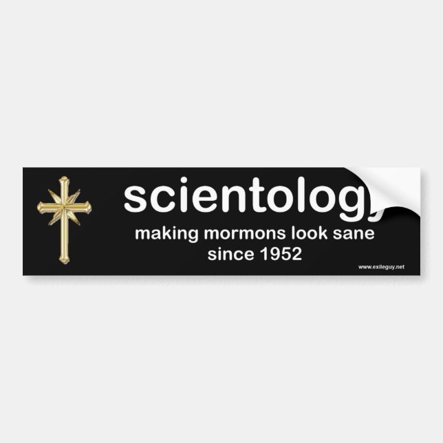 Scientology Autoaufkleber (Vorne)