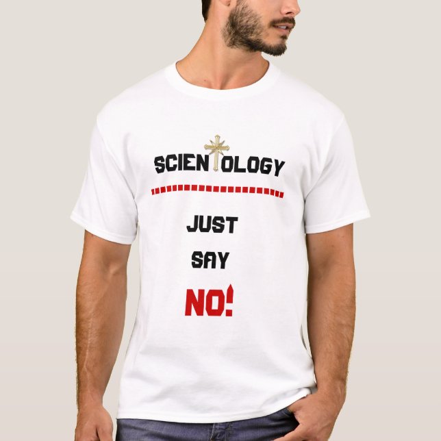 Scientology - sagen Sie einfach NEIN! - Shirt (Vorderseite)