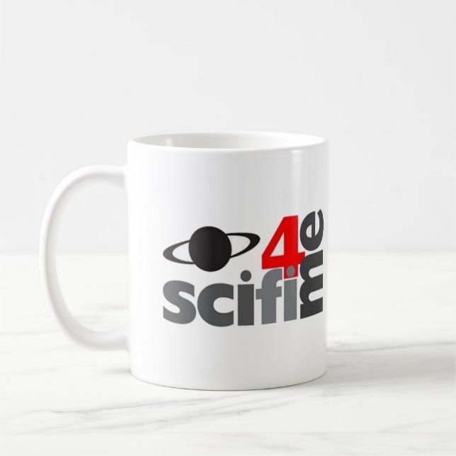SciFi4Me Doppellogo-Tasse Kaffeetasse (Links)