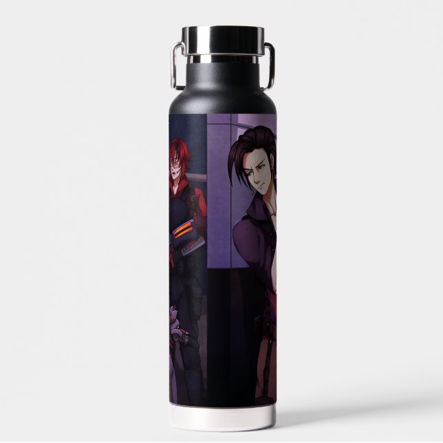 SciFi Action Scene Trinkflasche (Vorne)