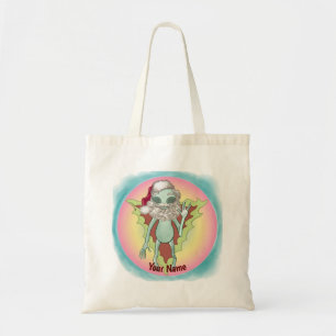 Scifi Alien Santa Tote Bag Tragetasche