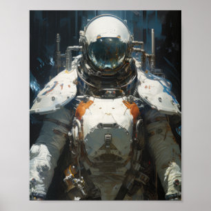 Scifi Art Poster: Arbeiten von John Berkey Poster