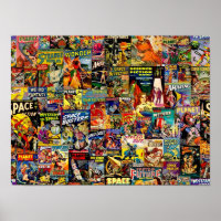 SciFi Comic Collage