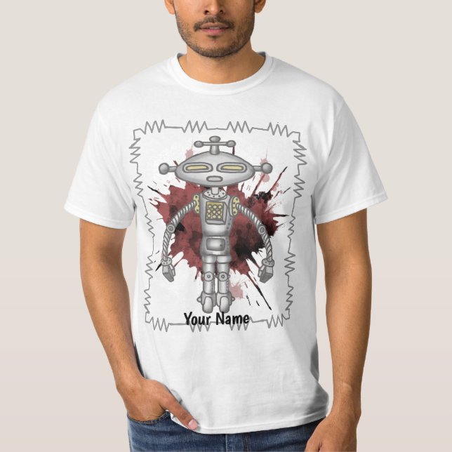 Scifi-Roboter sechs T-Shirt (Vorderseite)
