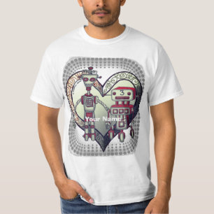 Scifi-Roboterliebe T-Shirt