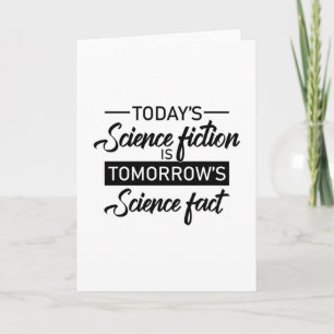 SciFi Science Fiction Space Ufo Alien Geschenk Ide Karte