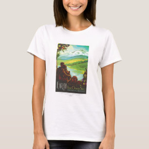 SciFi Travel Ad, Planet Earth T-Shirt