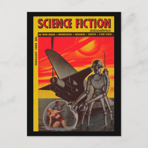 SciFictPulp.09_Pulp Art Postkarte