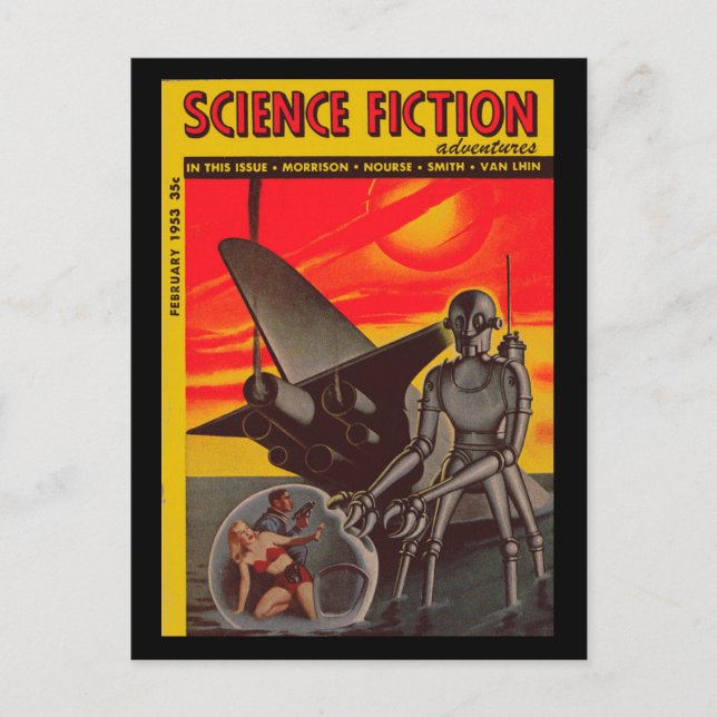 SciFictPulp.09_Pulp Art Postkarte (Vorderseite)