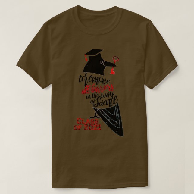 SciHub PhD-Klasse von 2021 T-Shirt (Design vorne)
