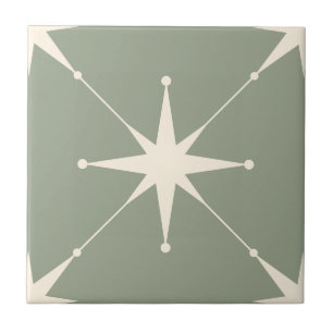 Scintilla green Star Fliese