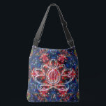 Scintillation Zen Lotus Tragetaschen Mit Langen Trägern<br><div class="desc">In a stellar kaleidoscope the spirit of the Zen Lotus centers its energy. Center your energy and become as one with this cosmic tote of the new age. Pack your bag with your mat and block and blanket and head for the ashram to do your practice. Perfect for all your...</div>