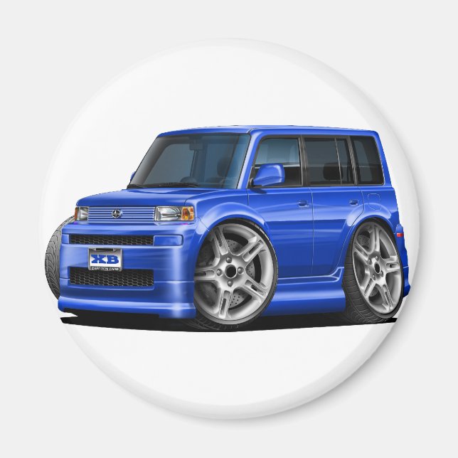 Scion XB Blue Car Magnet (Vorne)