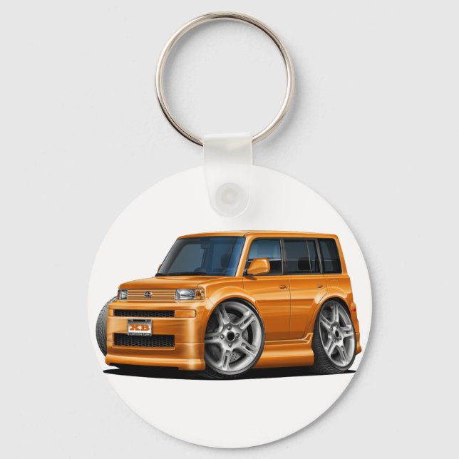 Scion XB Orange Car Schlüsselanhänger (Vorderseite)