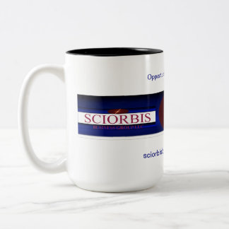 Sciorbis Business Group LLC Logo-Cup Zweifarbige Tasse