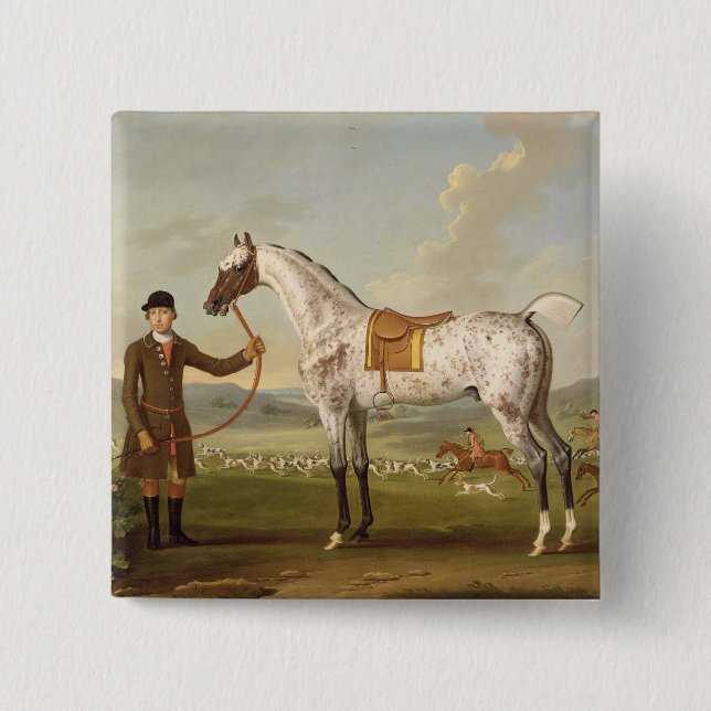 Scipio, Oberst Roches Spotted Hunter, c.1750 (oi Button (Vorderseite)