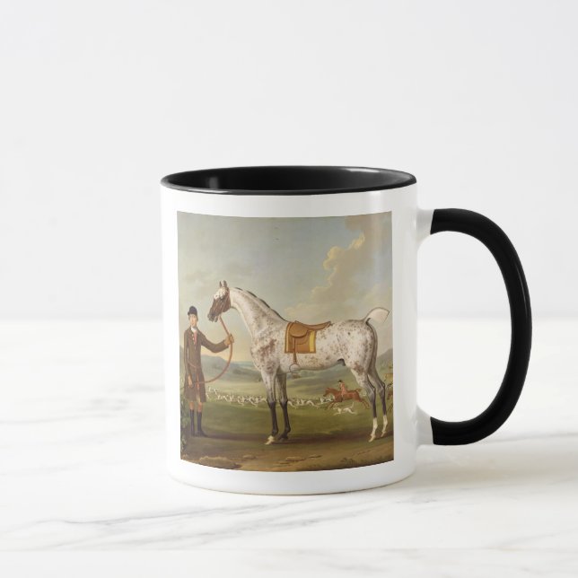 Scipio, Oberst Roches Spotted Hunter, c.1750 (oi Tasse (Rechts)