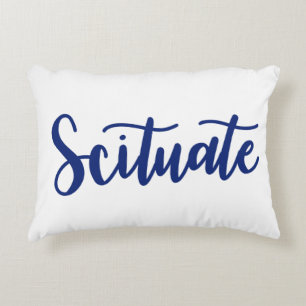Scituate Dainty Scripts Pillow Dekokissen