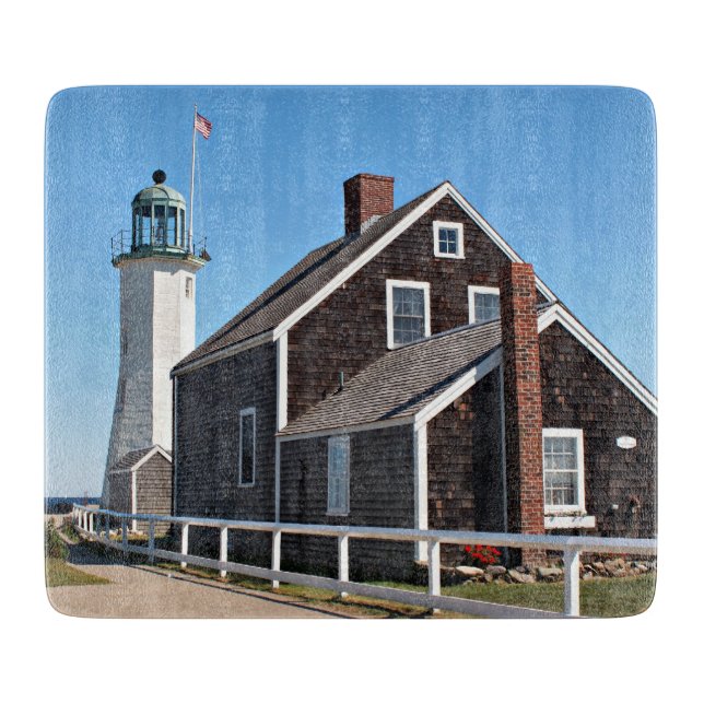 Scituate Leuchtturm, MA-Schneidebrett Schneidebrett (Vorderseite)