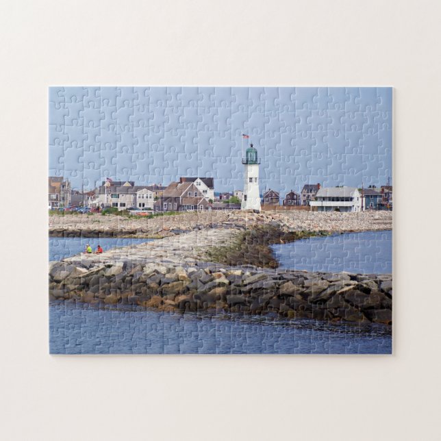Scituate Leuchtturm, Massachusetts Puzzle (Horizontal)