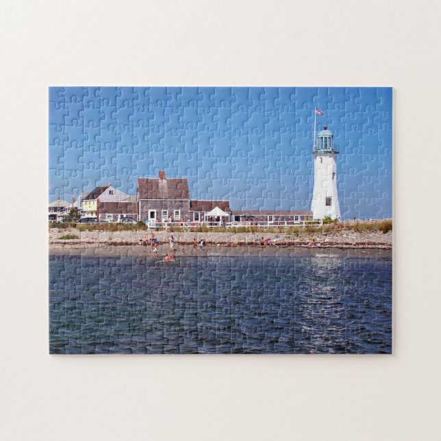 Scituate Leuchtturm, Massachusetts Puzzle (Horizontal)