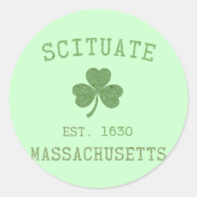 Scituate MA Sticker (Vorderseite)