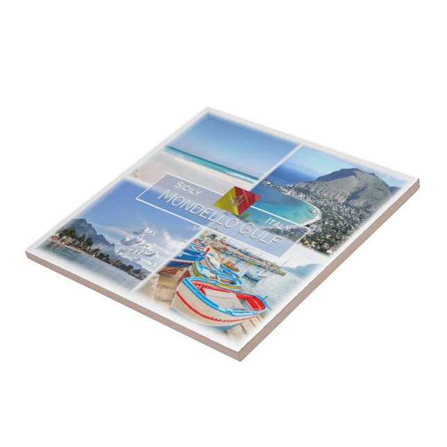 SCL029 MONDELLO GULF, Mosaik, Sizilien, Fliese (Seite)