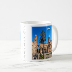 SCL030 PALERMO, Panorama, Sizilien, Italien, Kaffeetasse