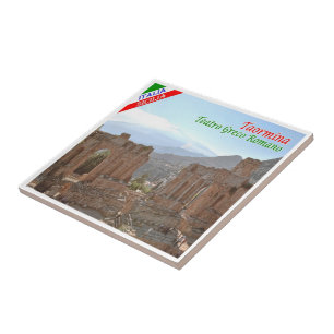 SCL065 TAORMINA, Sizilien, Italien, Fliese