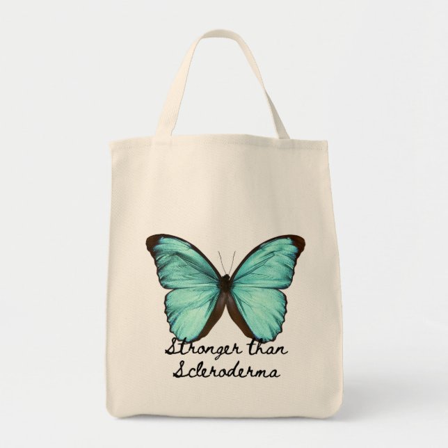 Scleroderma Awareness Lebensmittelgeschäft Tote Ba Tragetasche (Vorne)