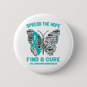 Scleroderma Awareness Montag Ribbon Geschenke Button