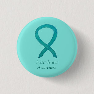 Scleroderma Awareness Ribbon Custom Buttons