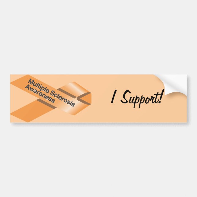 Sclerosis Awareness Bumper Sticker Autoaufkleber (Vorne)