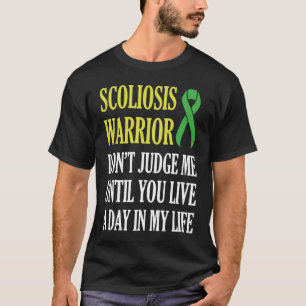 Scoliose Awareness Judge Scoliotic Warrior Surviv T-Shirt