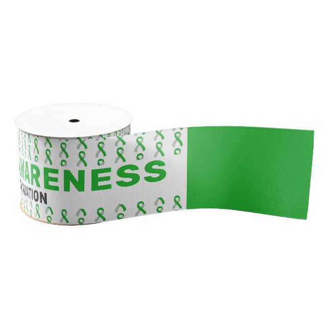 Scoliose Awareness Pattern Ribbon Ripsband (Spule)
