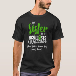 Scoliose-Bewusstsein Scoliotic Warrior Survivor 1 T-Shirt