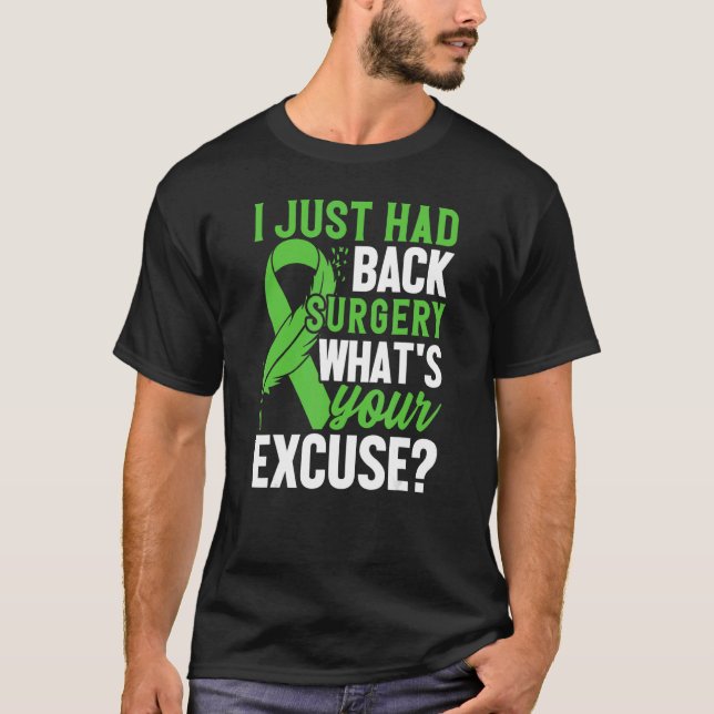 Scoliose Warrior - Spinal Injury Ribbon Awareness T-Shirt (Vorderseite)