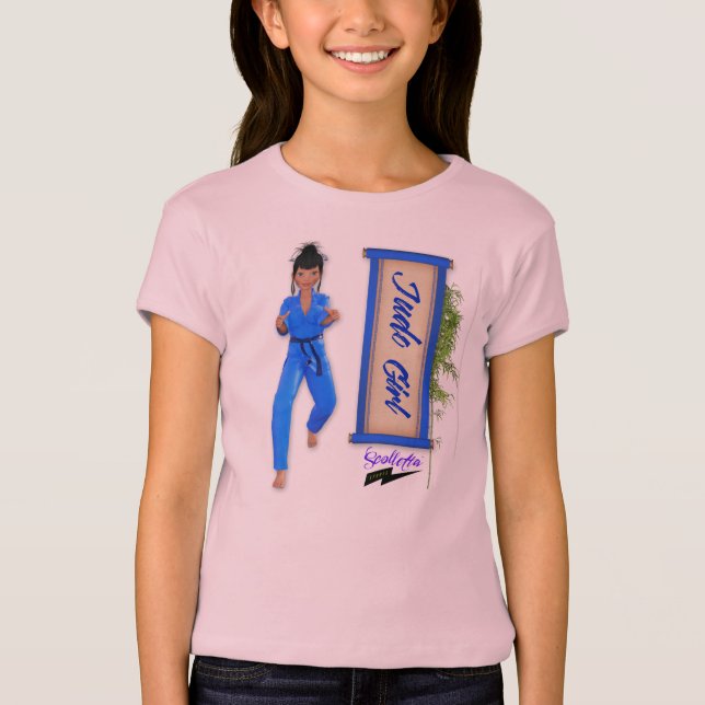 Scolletta "Judo-Mädchen" Babydoll T T-Shirt (Vorderseite)