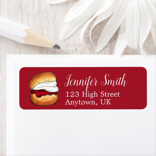 Scone Clotted Cream Jam Tea Shoppe Café Bäckerei (Insitu)