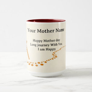 Scone-Krümelpfad-Labyrinth-Liebe Tasse