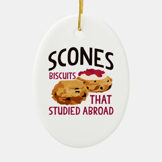 Scones Keramikornament (Vorne)