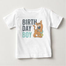 Scooby-Doo 1. Geburtstagskinder-Baby-T - Shirt