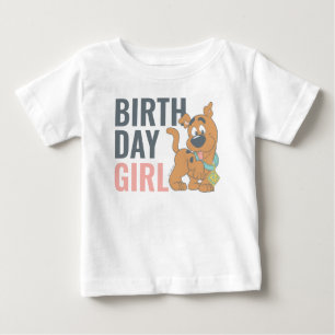 Scooby-Doo 1st Geburtstagsmädchen Baby T-shirt