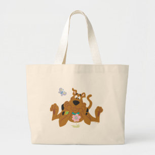 Scooby-Doo Admiring-Blume Jumbo Stoffbeutel