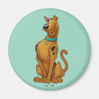 Scooby-Doo Airbrush-Pose Magnet