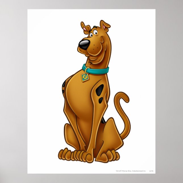 Scooby-Doo Airbrush-Pose Poster (Vorne)